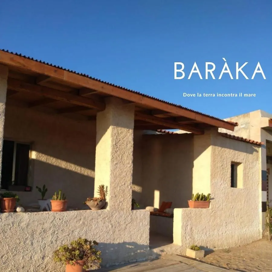 Feriehus Baraka - Bungalow Sulla Spiaggia Donnalucata